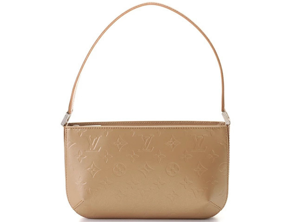 LOUIS VUITTON Fowler Shoulder Bag Monogram Mat Ambre